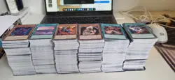 YUGIOH 1000 MYSTERY CARD LOT - RARE/COMMON BULK COLLECTION NEAR MINT - Image 3