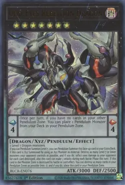 BLCR-EN076 ODD-EYES REBELLION DRAGON ULTRA RARE 1ST EDITION NM YuGiOh CARD - Image 1