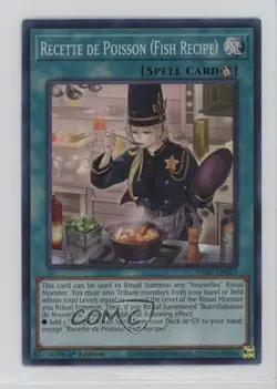Recette de Poisson (Fish Recipe) 1st Ed. YuGiOh Wild Survivors #WISU-EN037 - Image 1