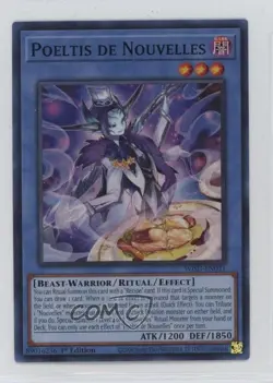 Poeltis de Nouvelles 1st Ed. YuGiOh Wild Survivors #WISU-EN031 - Image 1