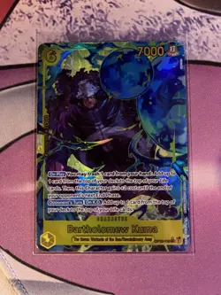 OP12-110 Bartholomew Kuma SEC Alt Art AA One Piece Card Game TCG CCG English - Image 1