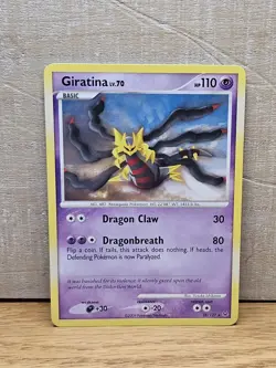 Giratina 28/127 Platinum Non-Holo Rare Pokemon Card TCG - Image 1