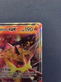 Turtonator Gx 18/145 Ultra Rare Guardians Rising Pokemon TCG Card - LP / MP (3) - Image 3