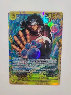 Bartholomew Kuma SEC OP12-119 Legacy of the Master One Piece Card Game English - Image 1