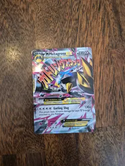 Pokemon MEGA Metagross EX XY35 Promo Card Light Play!! - Image 1