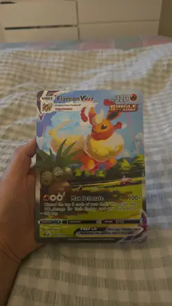 Flareon VMAX & Other JUMBO OVERSIZED Black Star Promo Pokemon Card - Image 1