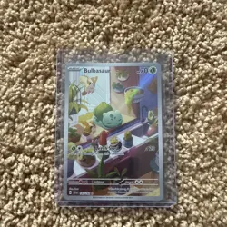 Pokemon TCG Bulbasaur Holo Card 143/142 Stellar Crown Illustration Rare Holo NM - Image 1
