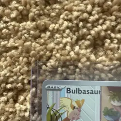 Pokemon TCG Bulbasaur Holo Card 143/142 Stellar Crown Illustration Rare Holo NM - Image 2