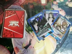SAO Card Game Aincard Deck Asuna Impact Wand Draw Rare Japanese - Image 1