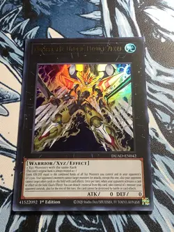 Yugioh! Number F0: Utopic Future Zexal - DUAD-EN042 - Ultra Rare - 1st Edition N - Image 1