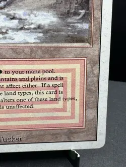 MTG Revised Plateau Dual Land 1994 Vintage MP - Image 4