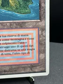 MTG Revised Volcanic Island- Isola Volcanica Rare Italian 1994 Vintage VLP/NM! - Image 4