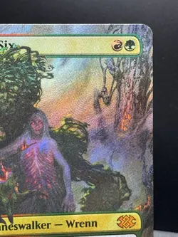 MTG 2X2 Double Masters 2022 Wrenn and Six Borderless Textured Foil Rare NM! - Image 3