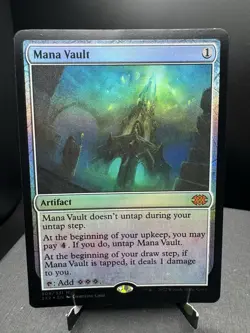 MTG 2X2 Double Masters 2022 Mana Vault Foil Rare NM! - Image 1