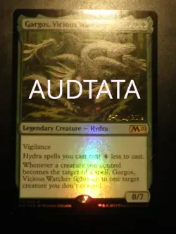 mtg magic 2020 m20 gargos, vicious watcher FOIL dated ENGLISH gardien vicieux - Image 1