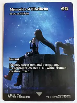 MTG ~ Memories of Nibelheim (Stroke of Midnight) ~ Final Fantasy ~ NM ~ Uncommon - Image 1