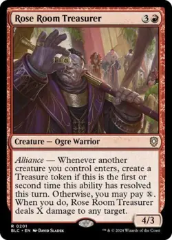 Rose Room Treasurer - Near Mint MTG Commander: Bloomburrow - Image 1