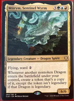 MTG | Miirym, Sentinel Wyrm #284 Commander Legends Battle for Baldur's Gate NM - Image 1