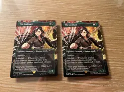 G2U MTG Tifa Lockhart Borderless Final Fantasy PTQ Promo P 0002 NONFOIL NM - Image 1