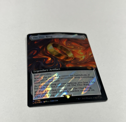 G1N MtG The One Ring 791 Extended Art Surge Foil Card LOTR Lord of the Rings - Image 2