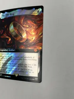 G1N MtG The One Ring 791 Extended Art Surge Foil Card LOTR Lord of the Rings - Image 3