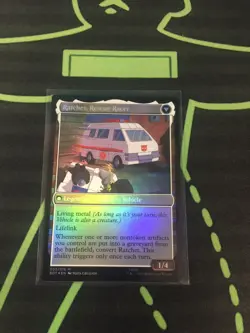 MTG Magic The Gathering Ratchet, Field Medic Foil Transformers Commander - Image 2