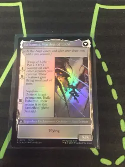 MTG Magic The Gathering Dion, Bahamut’s Dominant Foil FIN Rare Final Fantasy - Image 2