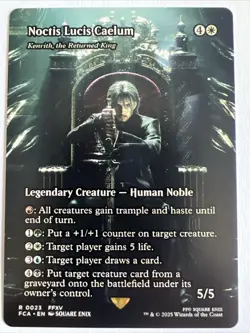 Noctis Lucis Caelum Kenrith Showcase Final Fantasy MTG R 0023 English TCG - Image 1