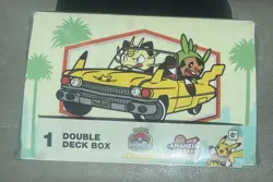 2025 Pokemon World Championships Double Deck Box Anaheim Worlds Deckbox Pikachu - Image 1