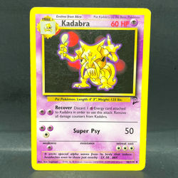 2000 POKEMON BASE SET 2 KADABRA 46/130 (LP) UNCOMMON - Image 1