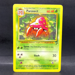 2000 POKEMON BASE SET 2 PARASECT 55/130 (LP) UNCOMMON - Image 1