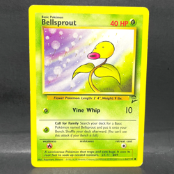 2000 POKEMON BASE SET 2 BELLSPROUT 66/130 (LP) COMMON - Image 1