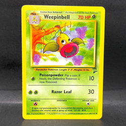 2000 POKEMON BASE SET 2 WEEPINBELL 64/130 (LP) UNCOMMON - Image 1