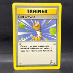 2000 POKEMON BASE SET 2 GUST OF WIND 120/130 (LP) COMMON - Image 1
