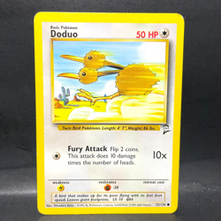 2000 POKEMON BASE SET 2 DODUO 72/130 (LP) COMMON - Image 1