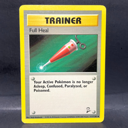2000 POKEMON BASE SET 2 FULL HEAL 111/130 (LP) UNCOMMON - Image 1