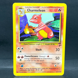 2000 POKEMON BASE SET 2 CHARMELEON 35/130 (LP) UNCOMMON - Image 1