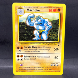 2000 POKEMON BASE SET 2 MACHOKE 49/130 (LP) UNCOMMON - Image 1