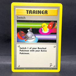 2000 POKEMON BASE SET 2 SWITCH 123/130 (LP) COMMON - Image 1