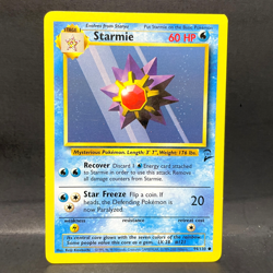 2000 POKEMON BASE SET 2 STARMIE 94/130 (LP) COMMON - Image 1