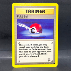 2000 POKEMON BASE SET 2 POKE BALL 121/130 (LP) COMMON - Image 1