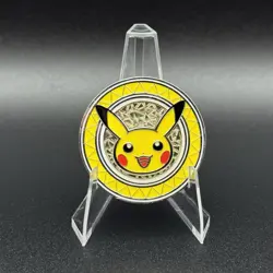 Pokemon Pikachu Metal Coin XY Premium Trainer Collection Box 2017 ✨ - Image 1