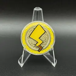 Pokemon Pikachu Metal Coin XY Premium Trainer Collection Box 2017 ✨ - Image 2