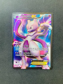 Carte Pokemon Mewtwo Ex 98/99 FA Full Art N&B Destinees Futures Noir Et Blanc - Image 1