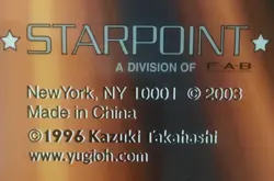 Yu-Gi-Oh! Yugioh 2003 Folder Starpoint Pockets 3 Ring Holes For Binder Kazuki - Image 5