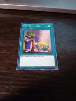 1x (Near Mint) Upstart Goblin -Super Rare - 1st Edition YuGiOh SESL-EN043 - Image 1
