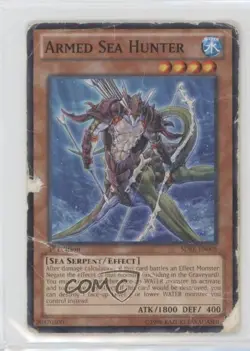 Armed Sea Hunter 1st Ed. YuGiOh Realm of the Emperor Structure Deck #SDRE-EN008 - Image 1