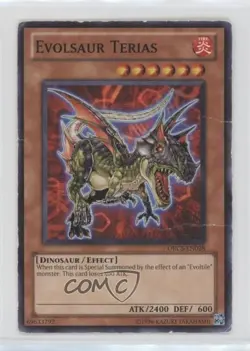 Evolsaur Terias Unlimited YuGiOh Order of Chaos #ORCS-EN028 READ - Image 1