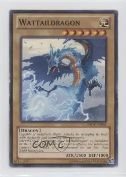 Wattaildragon Unlimited YuGiOh Galactic Overlord #GAOV-EN001 READ - Image 1
