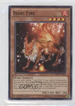 Inari Fire 1st Ed. YuGiOh Master of Pendulum Structure Deck #SDMP-EN018 - Image 1